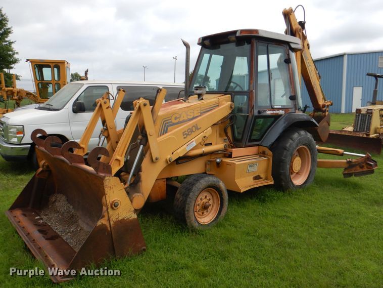 image for item HC9290 1996 Case 580L  backhoe