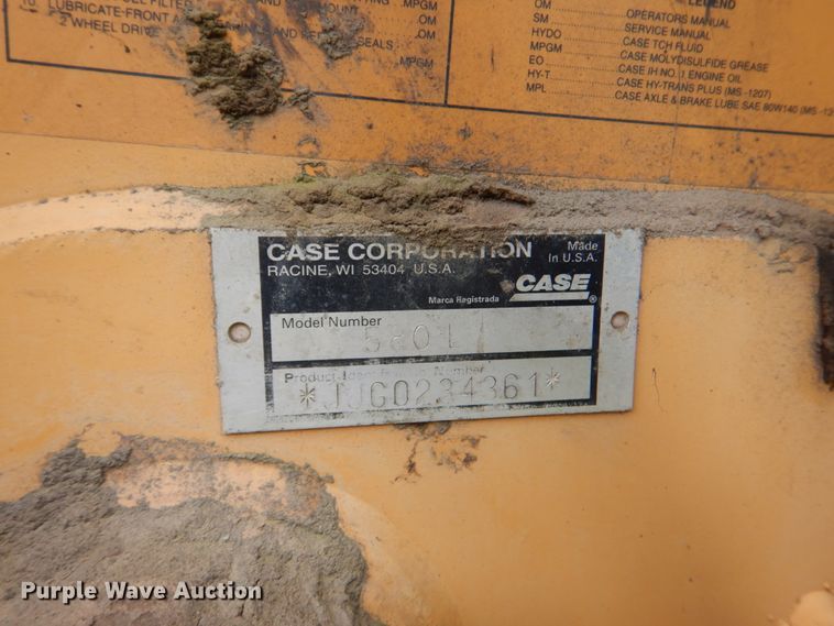 image for item HC9291 1997 Case 580L  backhoe