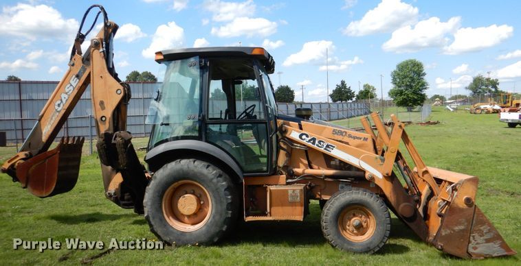 image for item HC9292 2002 Case 580 Super M  backhoe