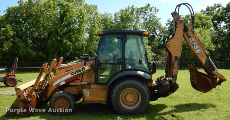 image for item HC9292 2002 Case 580 Super M  backhoe