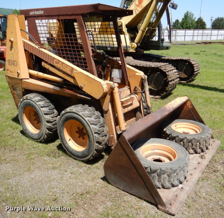 image for item HC9296 1994 Case 1840  skid steer loader