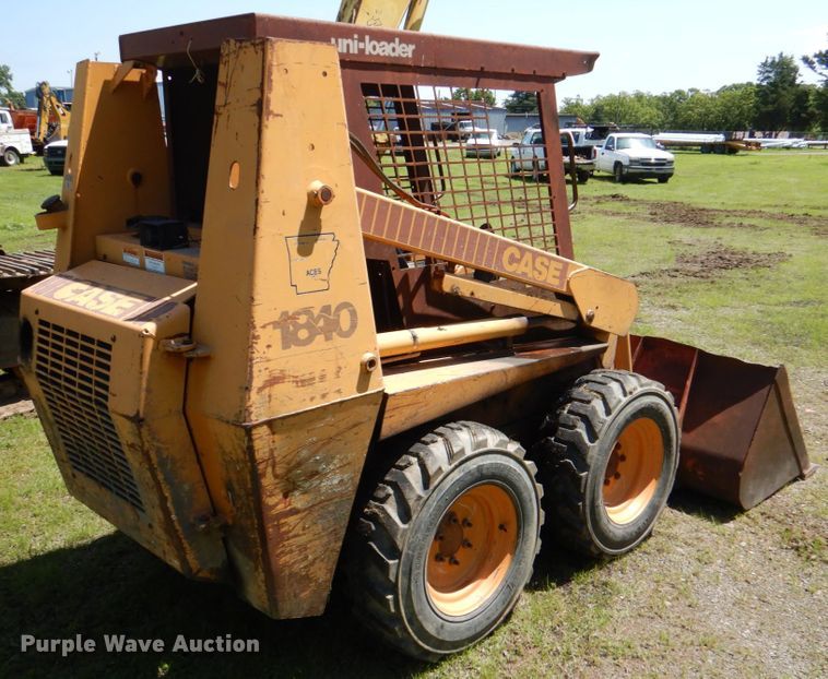 image for item HC9296 1994 Case 1840  skid steer loader