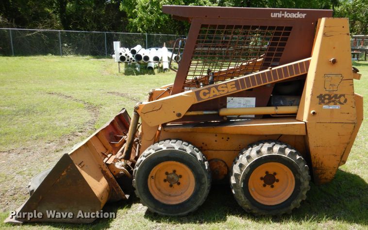 image for item HC9296 1994 Case 1840  skid steer loader