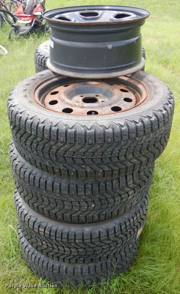 image for item HC9308 Firestone Winterforce tires and wheels