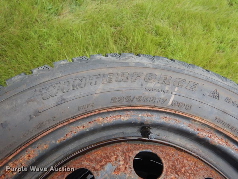 image for item HC9308 Firestone Winterforce tires and wheels