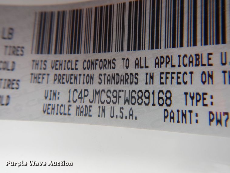 image for item HI9910 2015 Jeep Cherokee Latitude  SUV