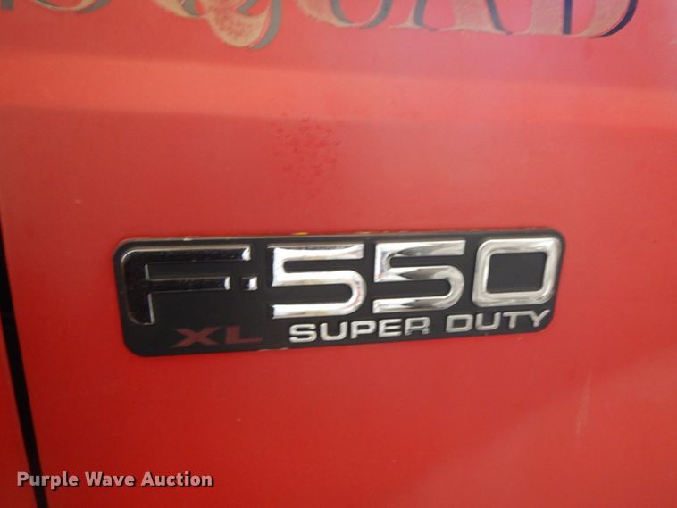 image for item HP9594 2004 Ford F550 Super Duty  pumper fire truck