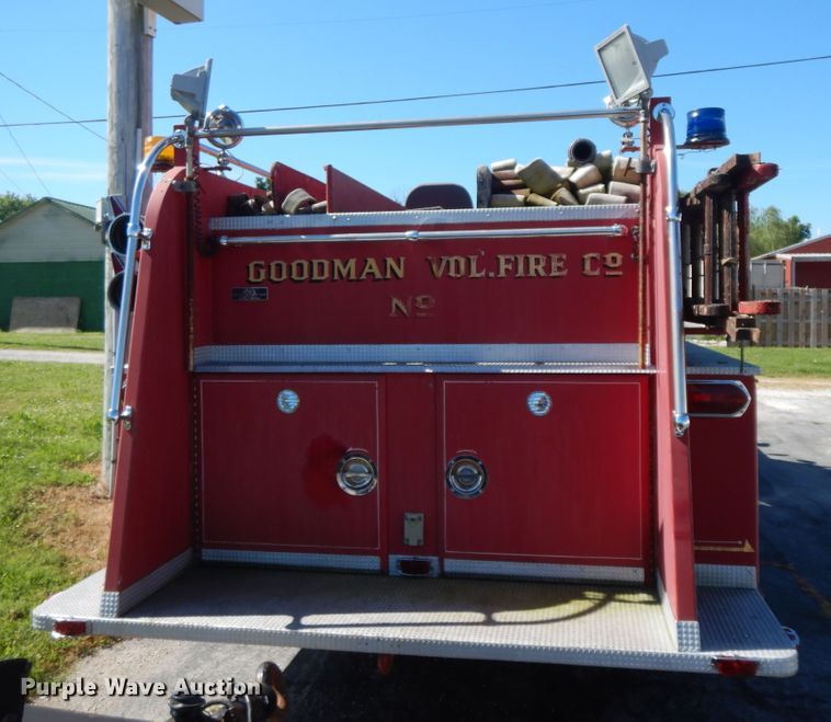 image for item HP9595 1966 Ford 800  fire truck