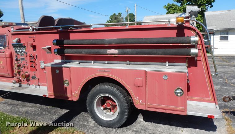 image for item HP9595 1966 Ford 800  fire truck