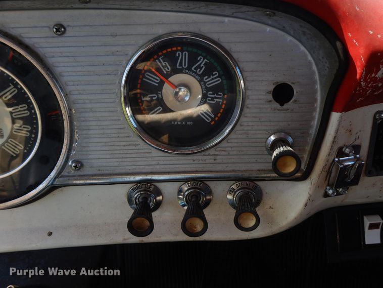 image for item HP9595 1966 Ford 800  fire truck