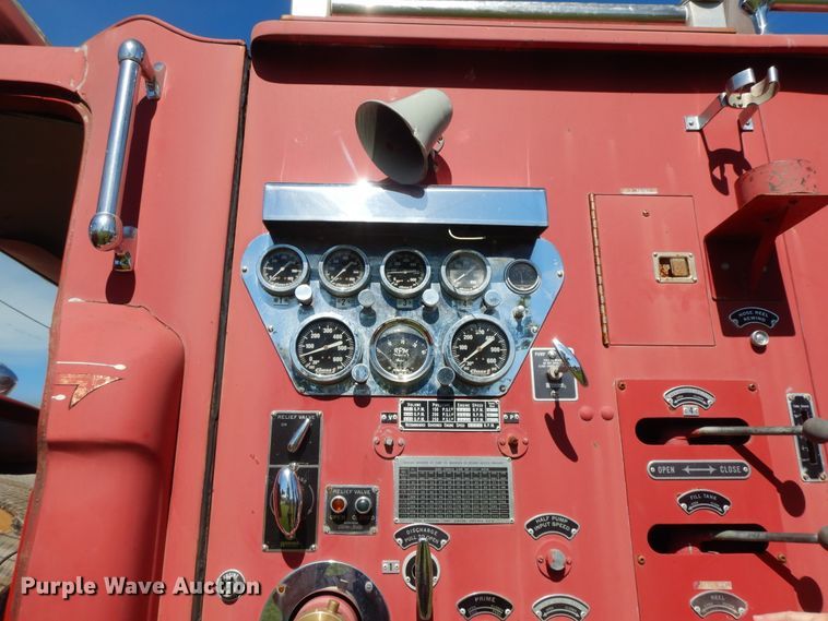 image for item HP9595 1966 Ford 800  fire truck