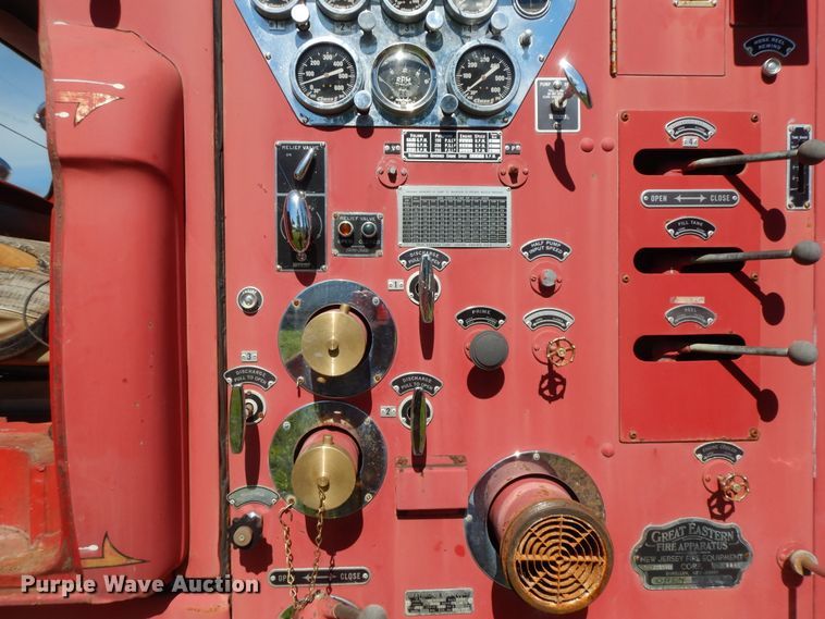 image for item HP9595 1966 Ford 800  fire truck