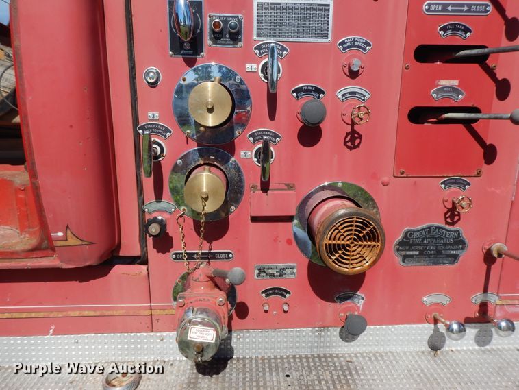 image for item HP9595 1966 Ford 800  fire truck