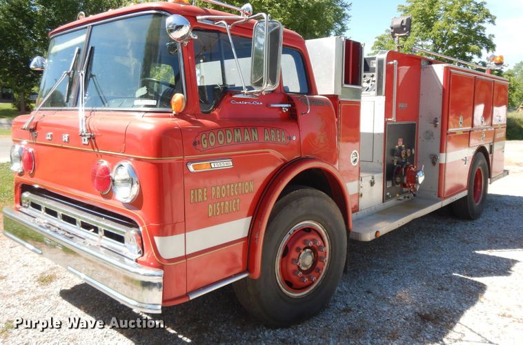 image for item HP9596 1983 Ford C8000  pumper fire truck