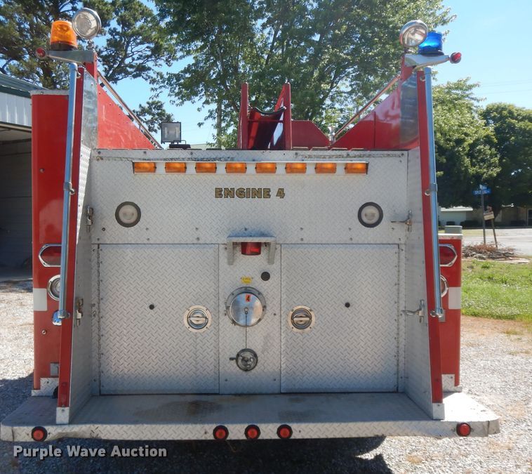 image for item HP9596 1983 Ford C8000  pumper fire truck