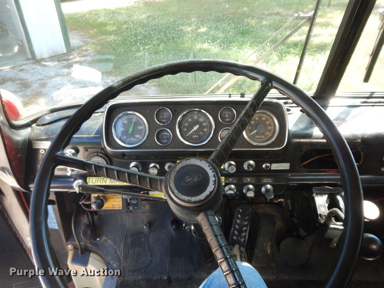 image for item HP9596 1983 Ford C8000  pumper fire truck