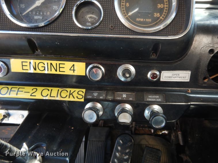 image for item HP9596 1983 Ford C8000  pumper fire truck