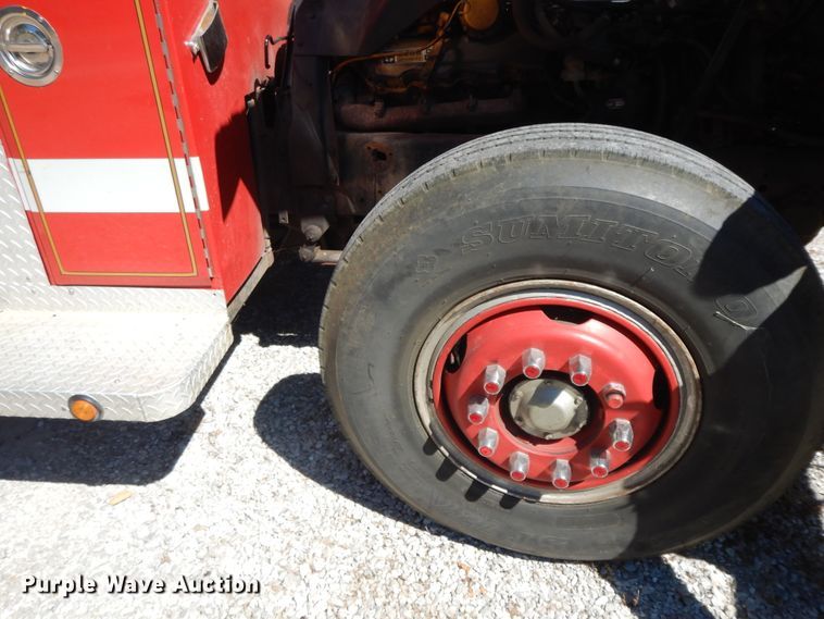 image for item HP9596 1983 Ford C8000  pumper fire truck