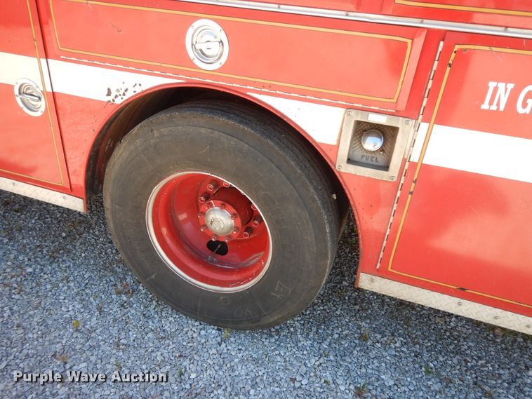 image for item HP9596 1983 Ford C8000  pumper fire truck