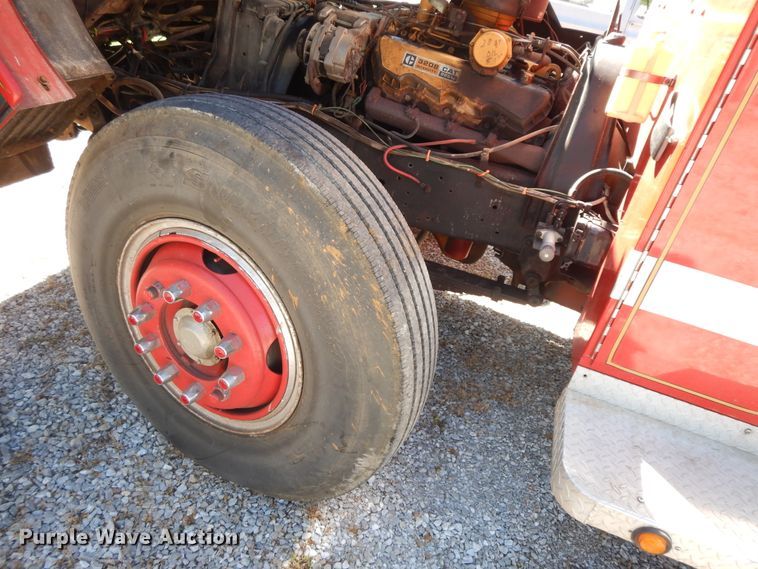 image for item HP9596 1983 Ford C8000  pumper fire truck