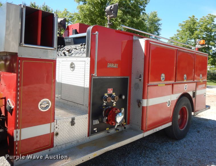 image for item HP9596 1983 Ford C8000  pumper fire truck