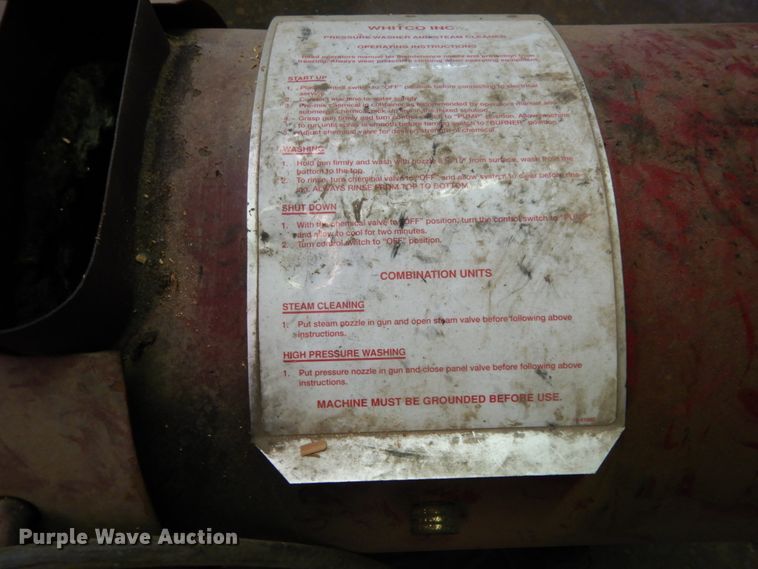 image for item HR9712 Whitco Inc. EHASR  pressure washer