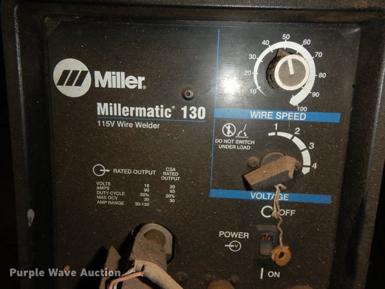 image for item HR9713 Miller Millermatic 130  welder