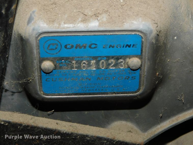 image for item HX9404 (2) Cushman 218 two cylinder gas engines