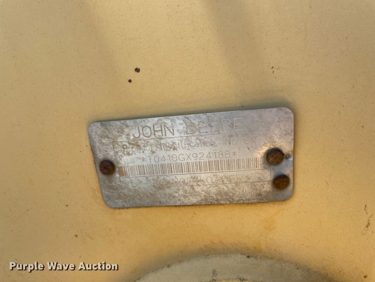 image for item IC9456 2003 John Deere 410G  backhoe