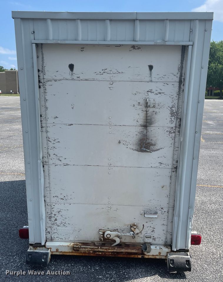image for item IC9481 Shop built enclosed cargo trailer