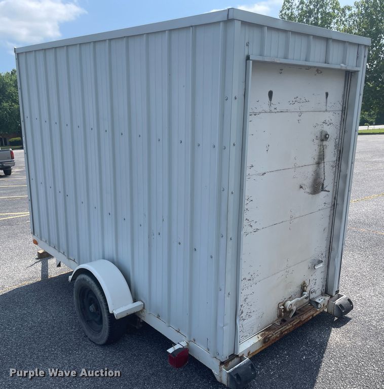 image for item IC9481 Shop built enclosed cargo trailer