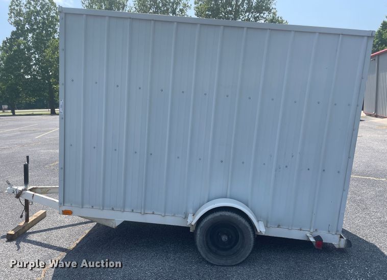 image for item IC9481 Shop built enclosed cargo trailer