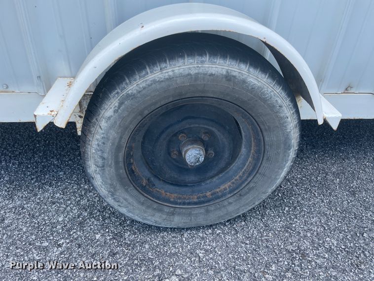 image for item IC9481 Shop built enclosed cargo trailer