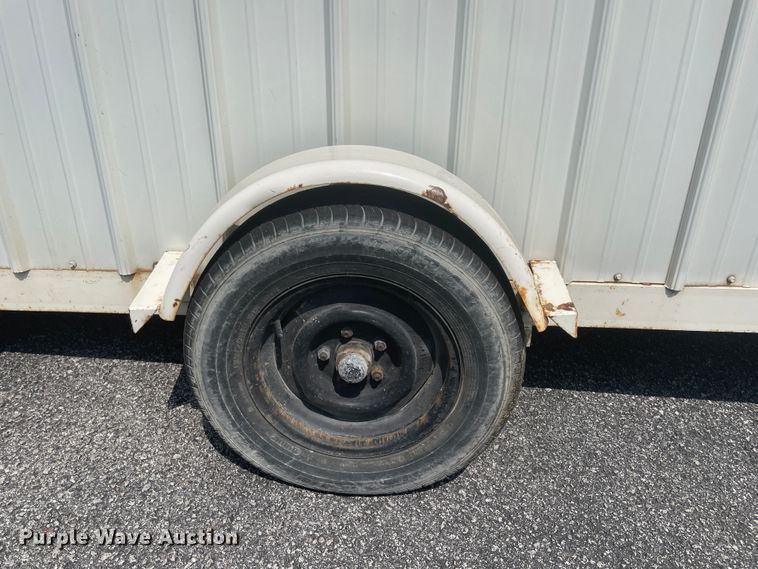 image for item IC9481 Shop built enclosed cargo trailer