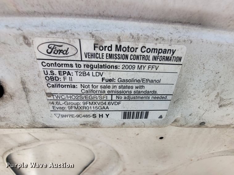 image for item IE9250 2009 Ford Crown Victoria Police Interceptor