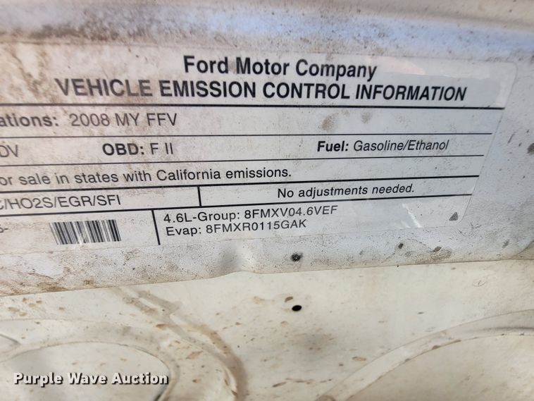 image for item IE9273 2008 Ford Crown Victoria Police Interceptor