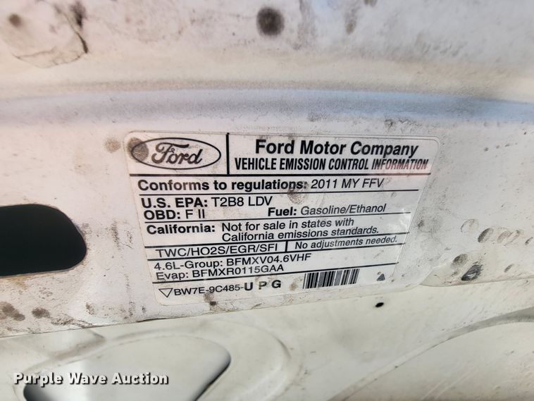 image for item IE9274 2011 Ford Crown Victoria Police Interceptor