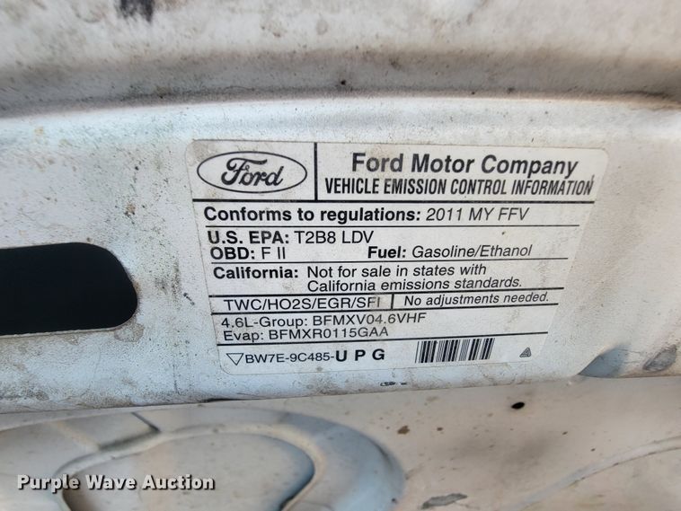 image for item IE9283 2011 Ford Crown Victoria Police Interceptor