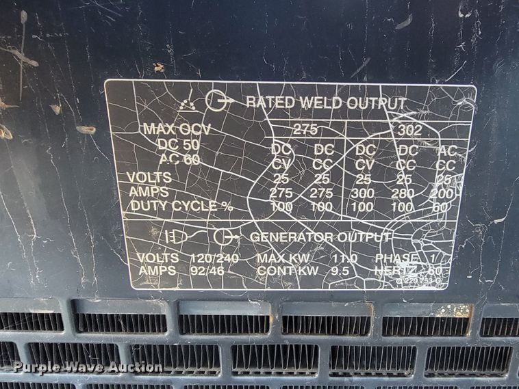 image for item IE9294 Miller Trailblazer 302 welder