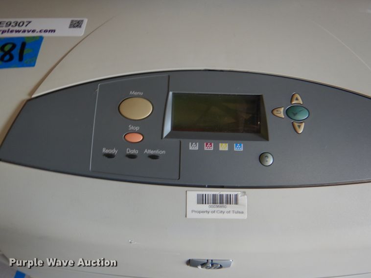 image for item IE9307 HP Laserjet 5550DN color printer