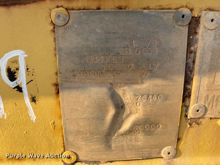 image for item IE9415 1978 Birmingham 835 FLS  equipment trailer