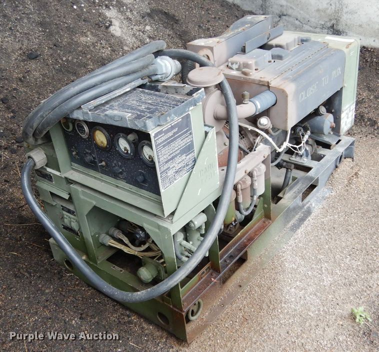image for item II9531 Us Department Of Defense MEP003A  generator