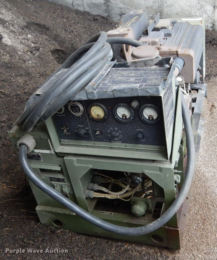 image for item II9531 Us Department Of Defense MEP003A  generator