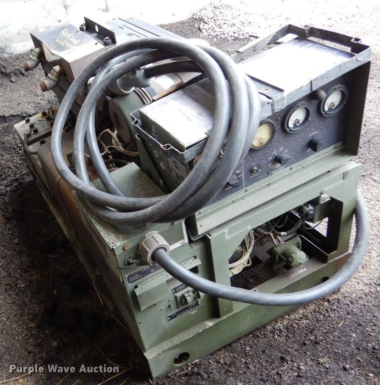 image for item II9531 Us Department Of Defense MEP003A  generator