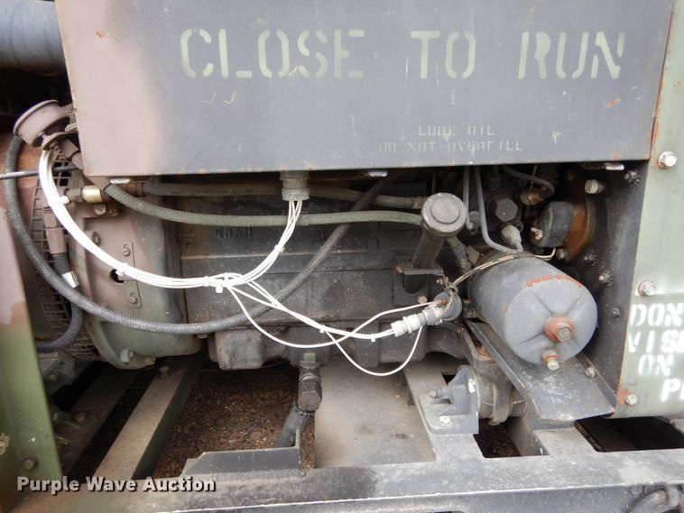 image for item II9531 Us Department Of Defense MEP003A  generator