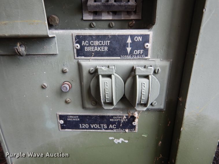 image for item II9531 Us Department Of Defense MEP003A  generator