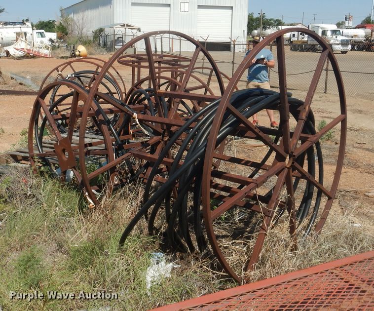 image for item IJ9445 (7) reels with poly pipe