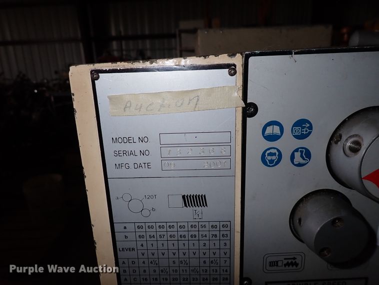 image for item IJ9857 Lathe