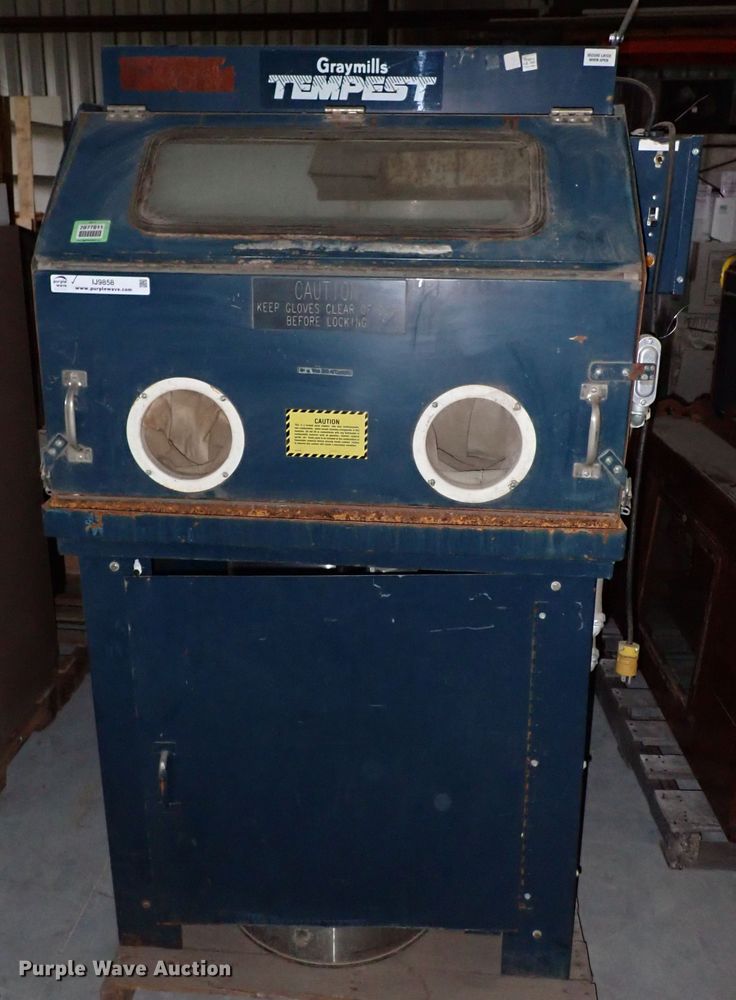 image for item IJ9858 Graymills Tempest  sandblasting cabinet