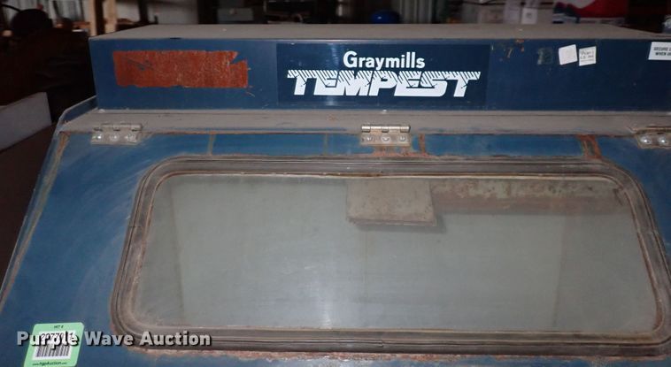 image for item IJ9858 Graymills Tempest  sandblasting cabinet